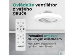 Noaton 12058W Triton, bílá, stropní ventilátor se světlem