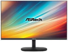 ASRock Challenger by monitor CL27FF 27"/IPS/1920x1080/100Hz/ 300cd/m2/1ms/VGA/HDMI/AMD FreeSync