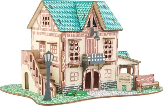 Woodcraft Dřevěné 3D puzzle Hostinec