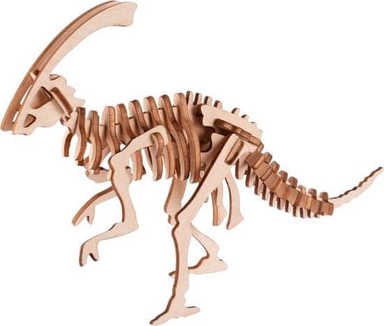 Woodcraft Dřevěné 3D puzzle Parasaurolophus