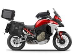 SHAD Kompletní sada sedlových brašen TERRA TR40 adventure a hliníkového kufru SHAD TERRA BLACK 37L včetně montážní sady SHAD Ducati Multistrada 1200 V4