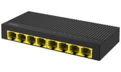 Imou by Dahua switch SG108C/ 8x Gigabit port/ 10/100/1000 Mbps RJ45 ports/ 16 Gbps/ napájení DC5V1A/ černý