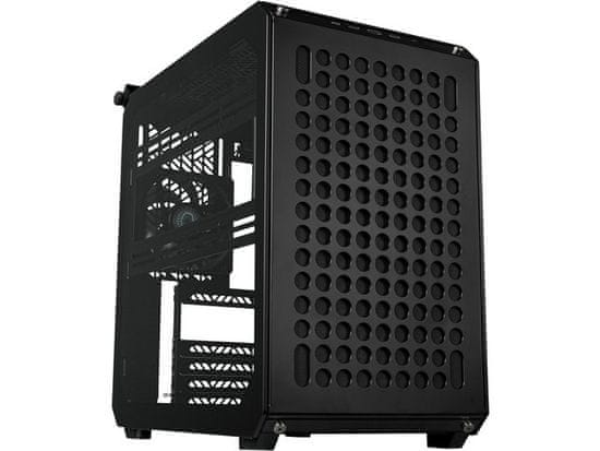 Cooler Master QUBE 500/Midi Tower/Transpar./Černá