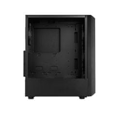 Adata XPG VALOR STORM/4 FAN/Midi Tower/Transpar./Černá