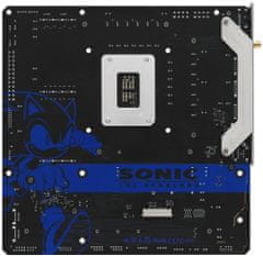 ASRock B760M PG SONIC WIFI / Intel B760 / LGA1700 / 4x DDR5 / 3x M.2 / HDMI / DP / USB-C / WiFi / mATX