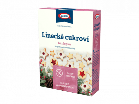 LABETA a.s. Linecké cukroví bez lepku 1 x 255 g