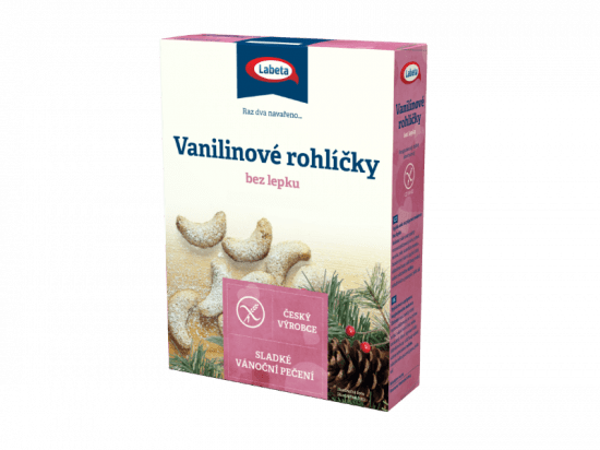 LABETA a.s. Vanilinové rohlíčky bez lepku 1 x 295 g