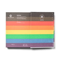 Pantone Zápisník tečkovaný, vel. S - Pride