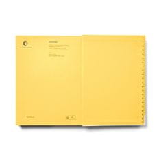 Pantone Zápisník tečkovaný, vel. L - Yellow 012 C