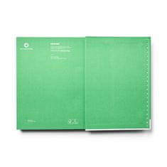 Pantone Zápisník tečkovaný, vel. L - Green 16-6340