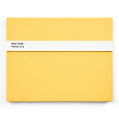 Pantone Zápisník s tužkou a pravítkem, linkovaný - Yellow 012