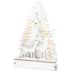 HADEX Vánoční dekorace Dekor. les 24,5cm RXL 461 5 LED RETLUX