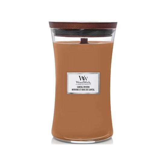 Woodwick Vonná svíčka váza velká Santal Myrrh 609,5 g