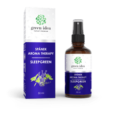 GREEN IDEA SPÁNEK - aroma therapy SLEEPGREEN 50ml sprej na polštář