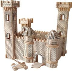 Woodcraft  Dřevěné 3D puzzle Hrad II