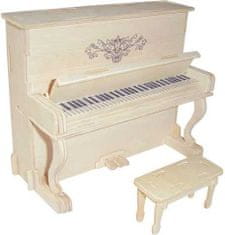 Woodcraft  Dřevěné 3D puzzle Piano