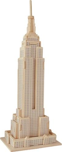 Woodcraft  Dřevěné 3D puzzle Empire State Building