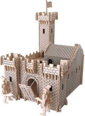 Woodcraft  Dřevěné 3D puzzle Hrad I