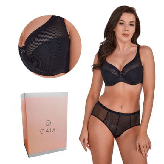 Gaia Podprsenka GAIA Semi-soft Sonia 1058 poloměkká černá 85C