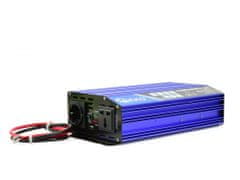 GEKO Měnič napětí 24/230V 1000W/2000W, čistá sinusovka G17015