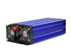 GEKO Měnič napětí 24/230V 1000W/2000W, čistá sinusovka G17015