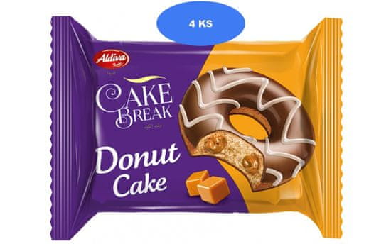 Aldiva Cake Break donut karamel 40g (4 ks)