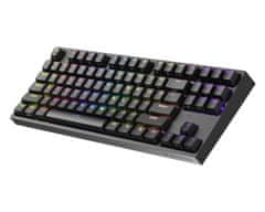 Genesis Thor 404 TKL gaming tipkovnica, RGB LED, črna