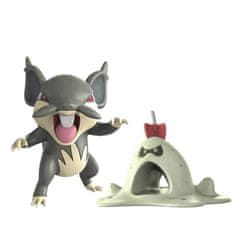 Jazwares Pokémon FIGURKY ALOLAN RATTATA A SANDYGAST