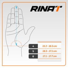 Rinat Brankářské rukavice NKAM SEMI modrozelená/šedá Velikost rukavic: 10