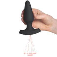 Master Series Booty Sparks Laser Fuck Me Medium Anal Plug with Remote Control Black