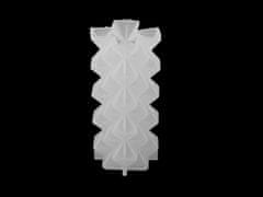 Kraftika 1ks bílá silikonová forma na výrobu svíček a odlitků