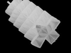 Kraftika 1ks bílá silikonová forma na výrobu svíček a odlitků