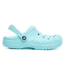 Crocs Dřeváky tyrkysové 24 EU Baya Lined Clog Kids