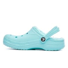 Crocs Dřeváky tyrkysové 24 EU Baya Lined Clog Kids