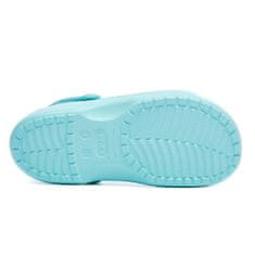 Crocs Dřeváky tyrkysové 24 EU Baya Lined Clog Kids