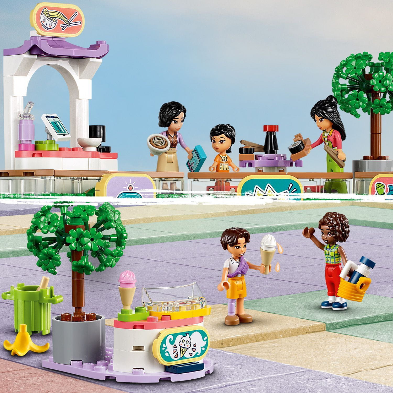 LEGO Friends 42604 Obchodné centrum v mestečku Heartlake