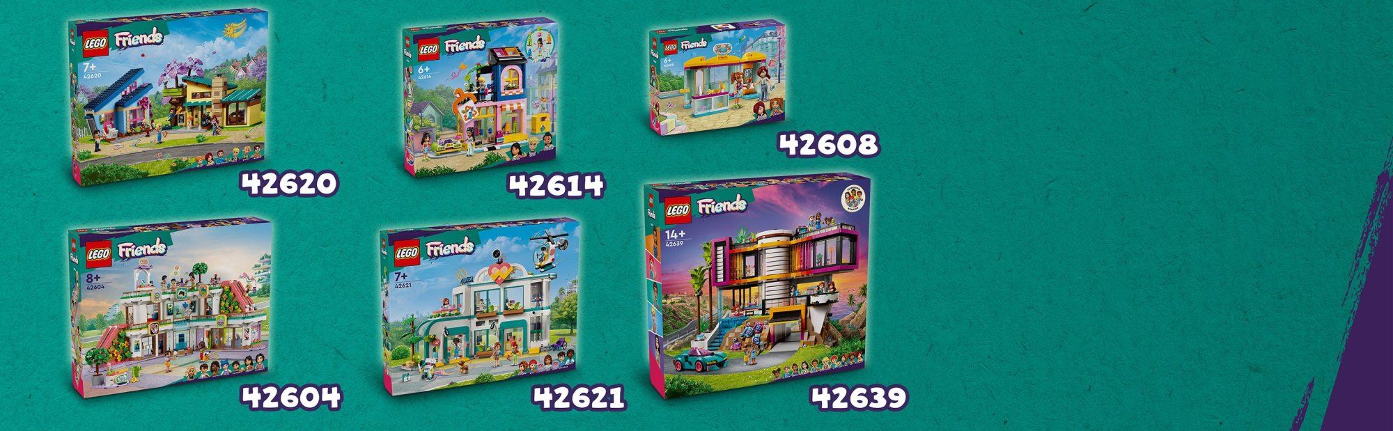 LEGO Friends 42604 Obchodní centrum v městečku Heartlake