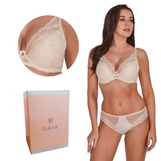 Gaia Podprsenka GAIA Push Up Vika 1200 béžová 90D