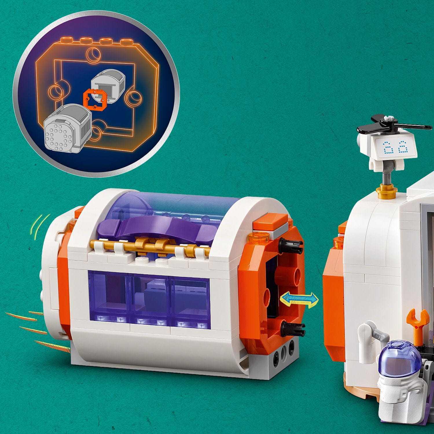 LEGO Friends 42605 Základna na Marsu a raketa