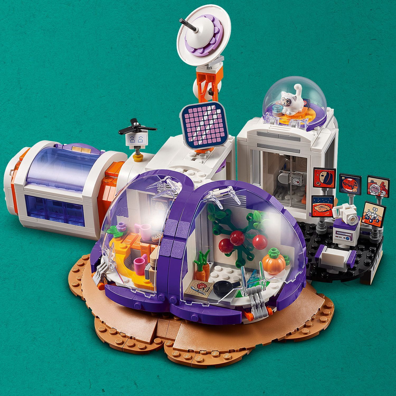 LEGO Friends 42605 Základna na Marsu a raketa