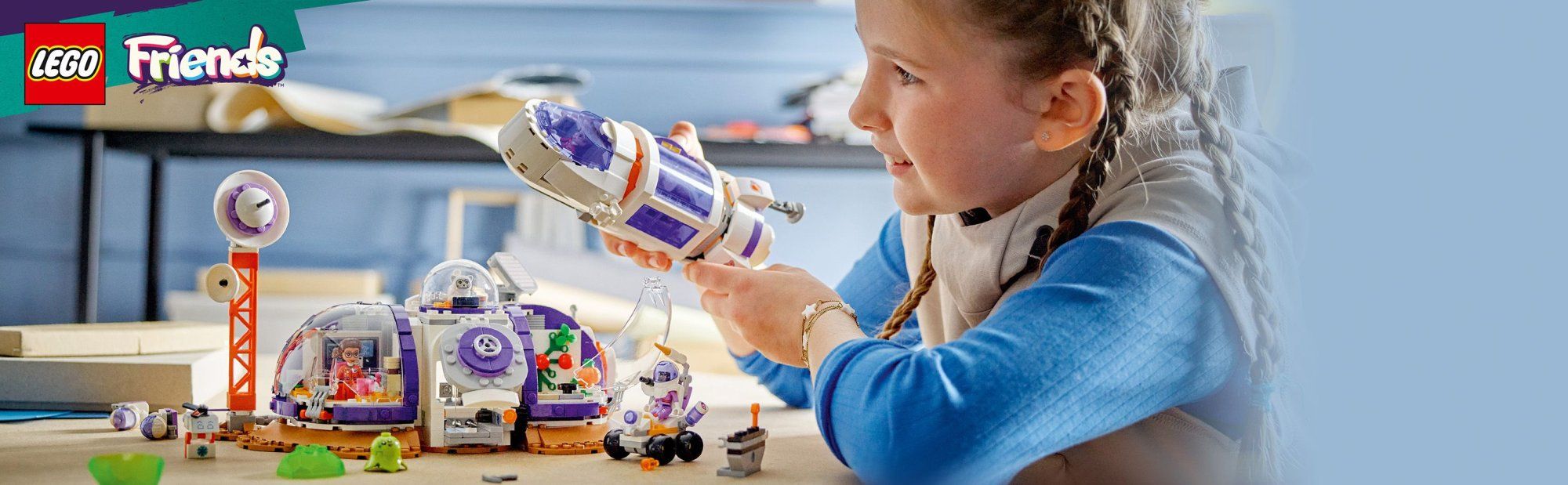 LEGO Friends 42605 Základna na Marsu a raketa