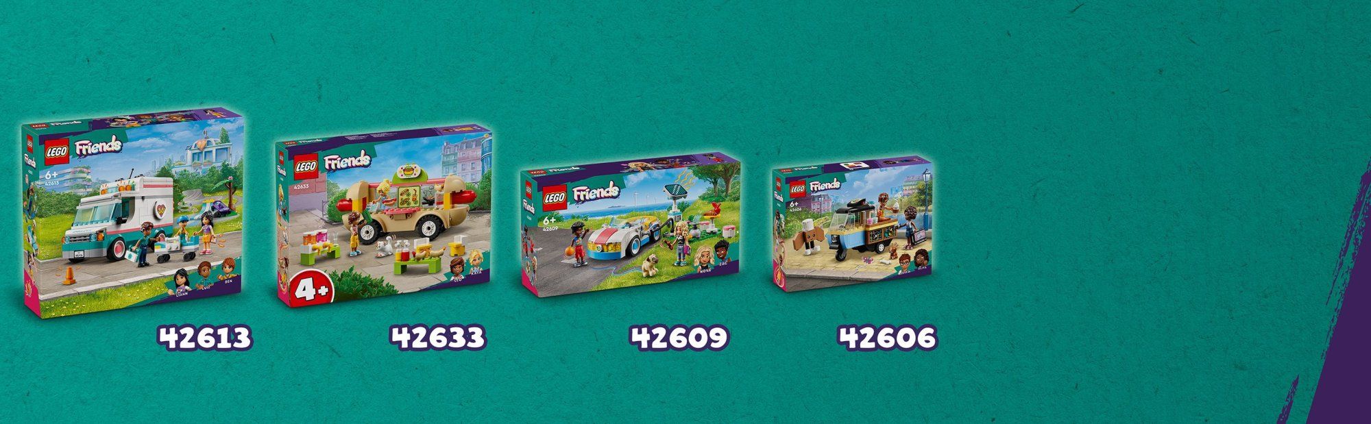 LEGO Friends 42606 Pojízdný stánek s pečivem