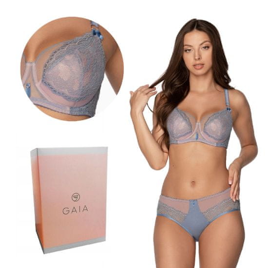 Gaia Podprsenka GAIA Semi-soft Anastasia 1167 poloměkká modrá 90F