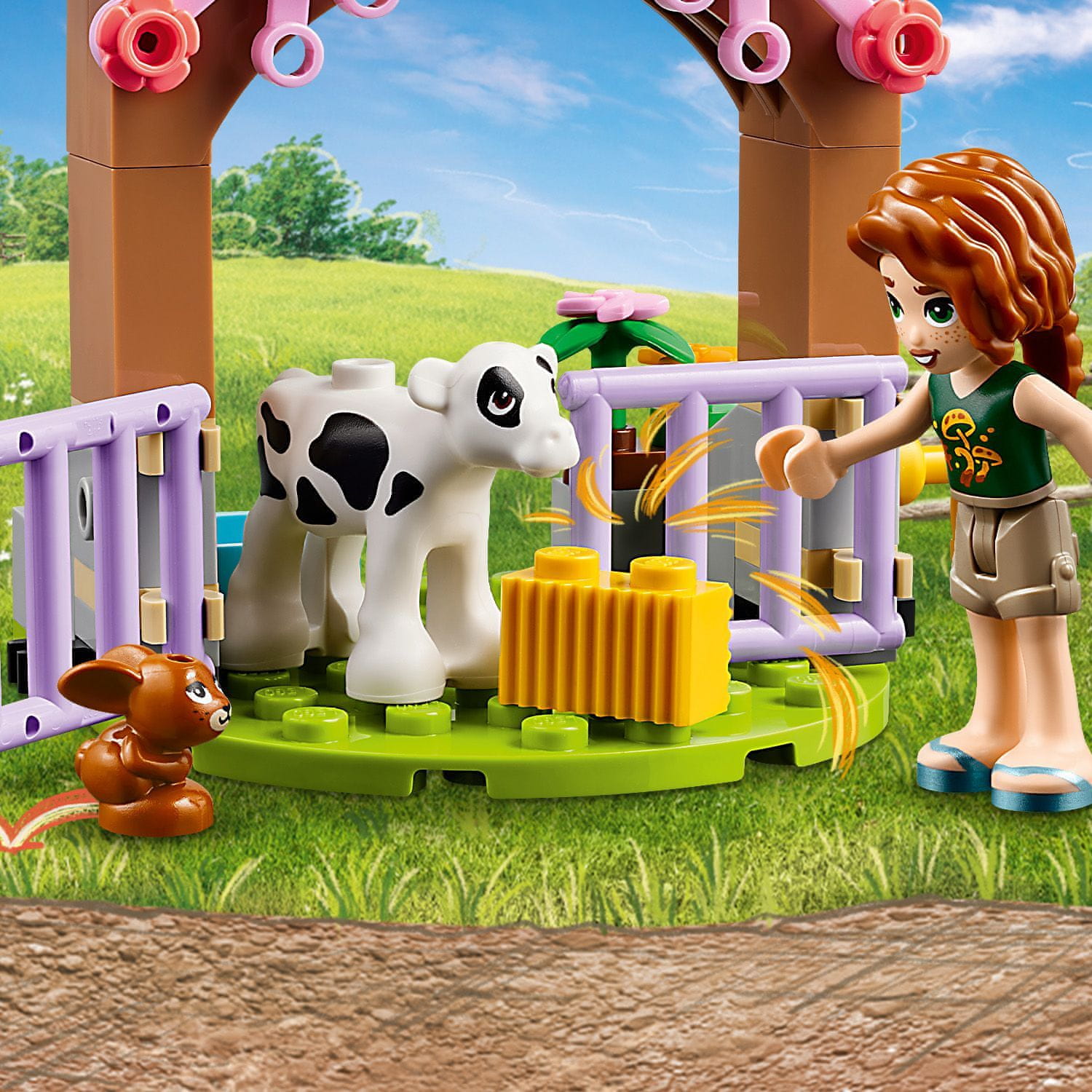 LEGO Friends 42607 Autumn a její stáj pro telátko