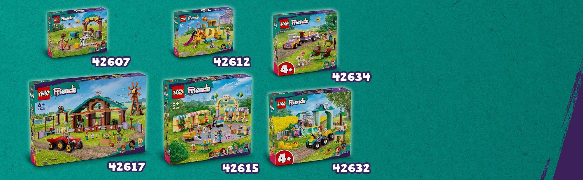 LEGO Friends 42607 Autumn a její stáj pro telátko