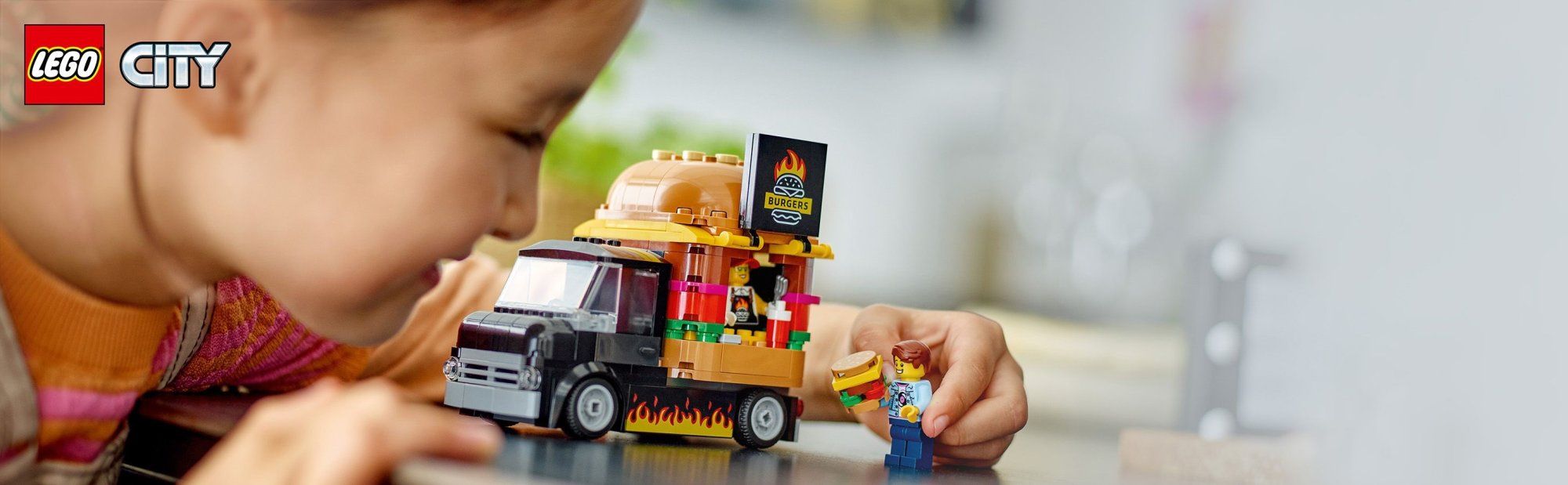 LEGO City 60404 Hamburgerový truck