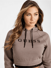 Guess Dámská mikina Ivy hnědá XL