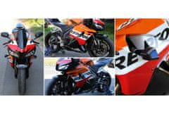 SEFIS TECH padací protektory Honda CBR600RR 2009-2012 - Barva : Modrá