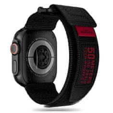 Tech-protect Scout řemínek na Apple Watch 42/44/45/49mm, black/red