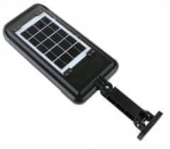 Pronett XJ4498 Pouliční osvětlení solární 160 LED COB, IP67, 34 W, 500 lm černé